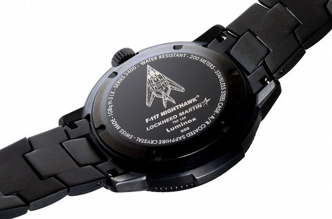 Luminox 3402.HERITAGE Watch - F-117 NIGHTHAWK SERIES Ref. JAPAN LIMITED (Image 5)