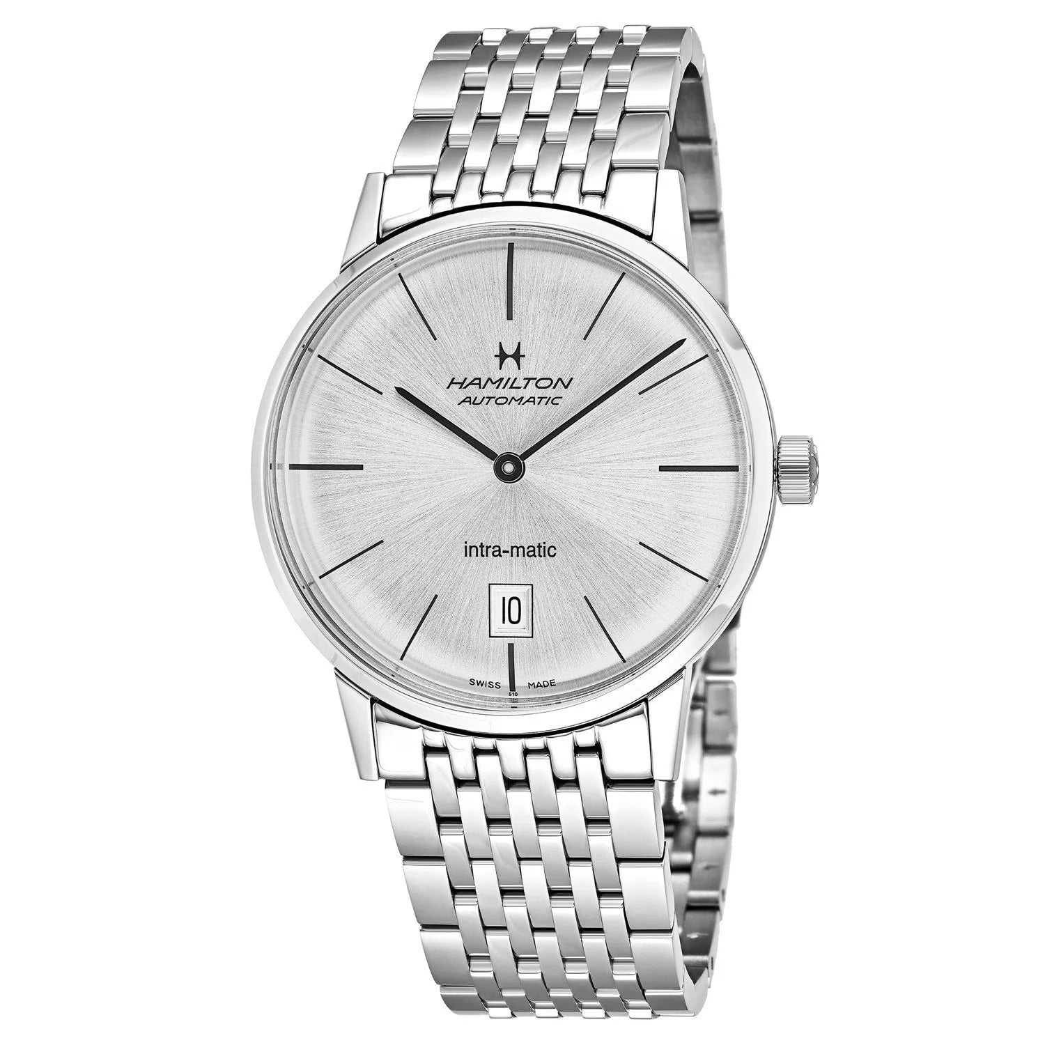 Hamilton H38455151 Watch - American Classic Intra-Matic Auto (Image 5)