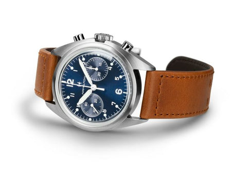 Hamilton H76409540 Watch - Khaki Aviation Pilot Pioneer Mechanical Chrono (Image 3)