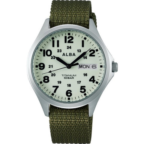 ALBA AHJD436 Watch - 【Solar】 Angeline (INGENU) [Genuine Product]