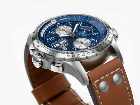 Hamilton H77506540 Watch - Khaki Aviation X-Wind Day Auto Chrono (Image 7)
