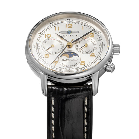 96371 Mediterranee 2-Year Warranty Silver Elegant Design Water Resistant Classic Style