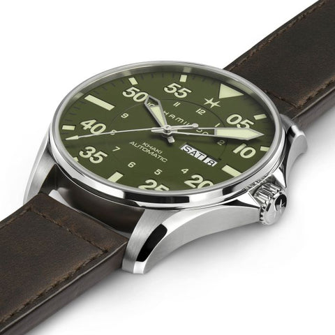Hamilton H64735561 Watch - Khaki Aviation Pilot Schott NYC - Limited Edition (Image 3)