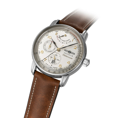 96901 Mediterranee Silver 2-Year Warranty Water Resistant Elegant Design Stylish Timepiece