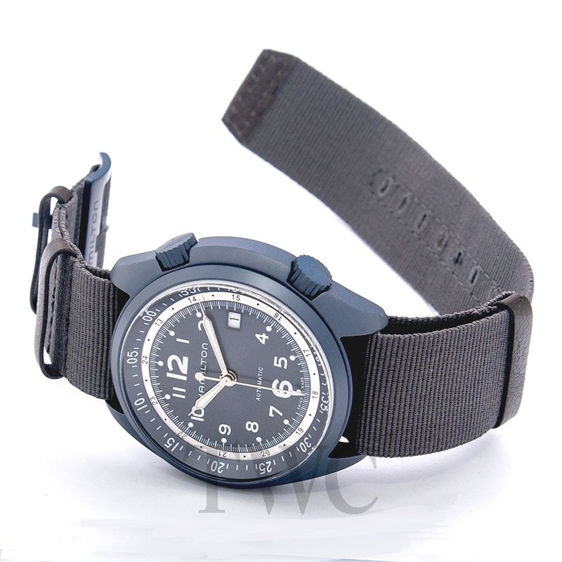 Hamilton H80495845 Watch - Khaki Aviation Pilot Pioneer Aluminium Auto (Image 2)