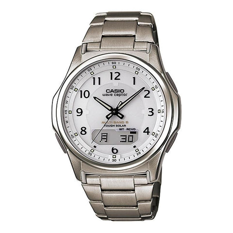Casio Men's Wave Ceptor Solar Radio Watch Multi-Band 6 WVA-M630TDE-7AJF
