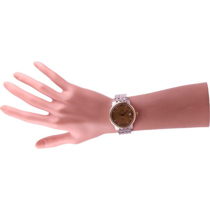 OMEGA 424.20.37.20.58.001 Watch - De Ville Prestige 5-Year Warranty Gold [Parallel Import] (Image 5)