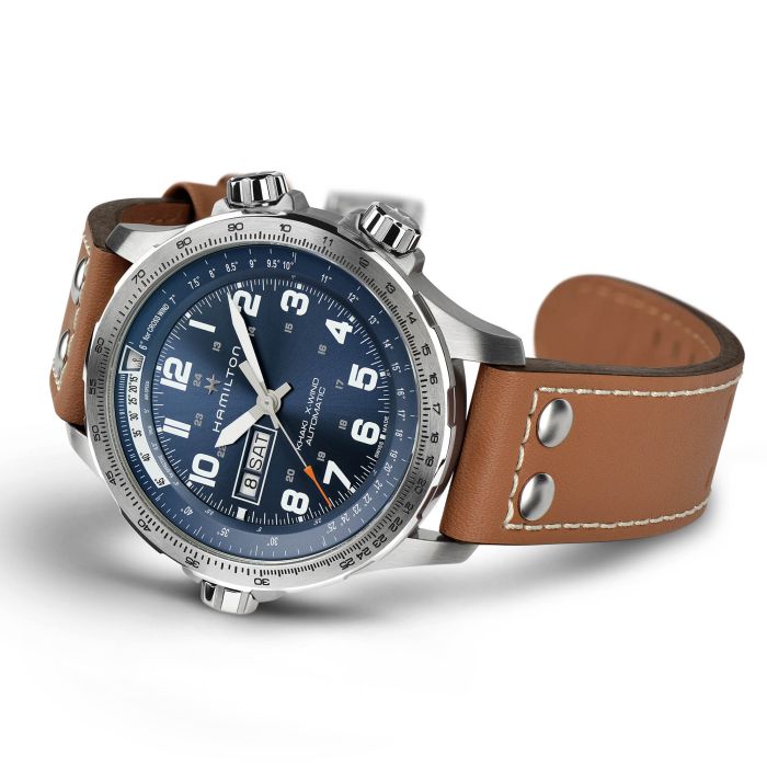 Hamilton H77765541 Watch - Khaki Aviation X-Wind Day Date Auto (Image 4)