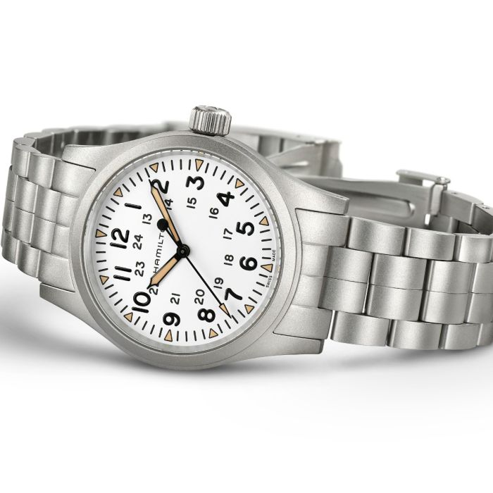 Hamilton H69439111 Watch - Khaki Field Mechanical 38mm (Image 3)
