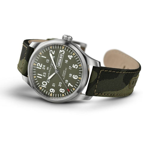Hamilton H70535061 Watch - Khaki Field Khaki Field Day-Date (Image 7)