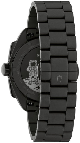 98A335 BULOVA Lunar Pilot Quartz Limited Edition 6000 Pieces Chronograph Stainless Steel Sapphire Crystal