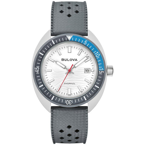 BULOVA 98B449 Archives Series Snorkel Stainless Steel Water Resistant Quartz Movement 200m Dive Watch