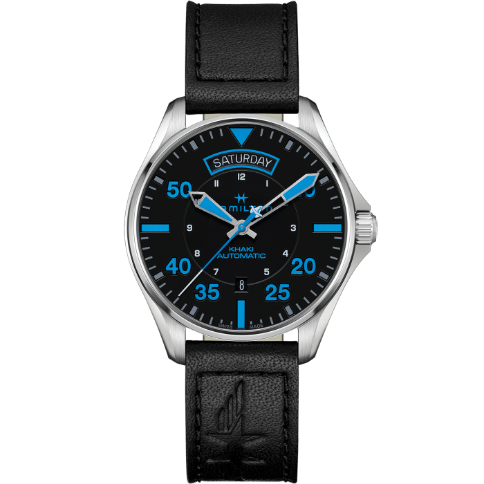 Hamilton H64625731 Watch - Khaki Aviation Khaki Pilot Day-Date - Air Zermatt Auto