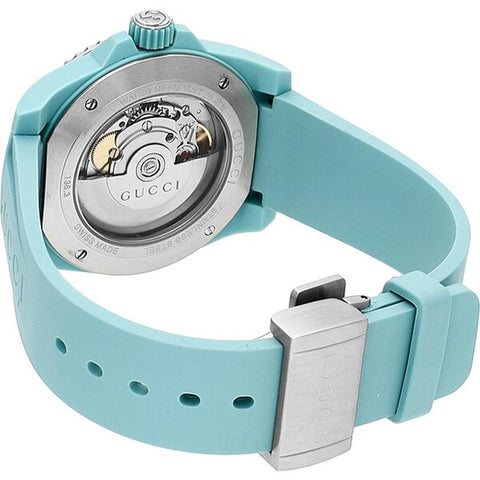 GUCCI Dive 2-Year Warranty Turquoise YA136344 [Parallel Import]