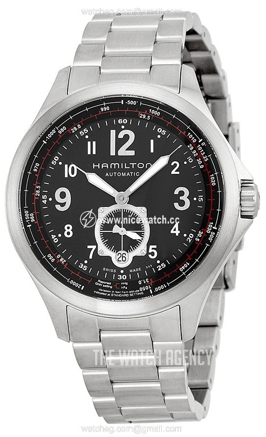 Hamilton H76655133 Watch - Khaki Aviation Khaki QNE Auto (Image 3)