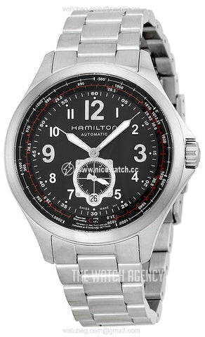Hamilton H76655133 Watch - Khaki Aviation Khaki QNE Auto (Image 3)