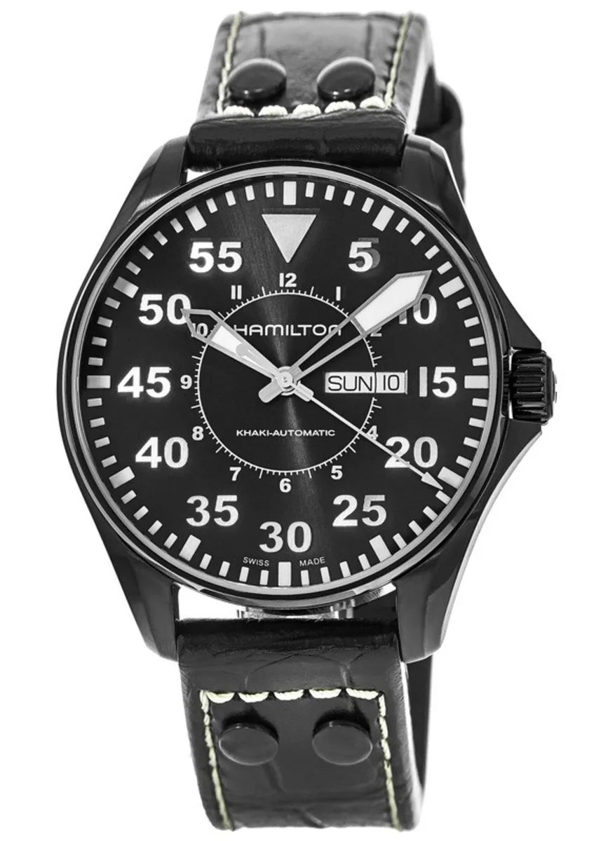 Hamilton H64785835 Khaki Aviation Pilot Day Date Auto | IPPO Japan