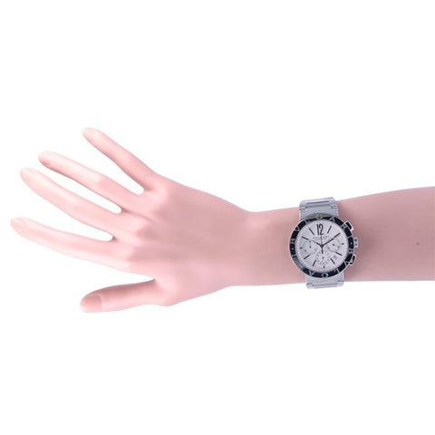 Men's BVLGARI BVLGARI White Automatic Watch Parallel Import 2-Year Warranty BB42WSSDCH