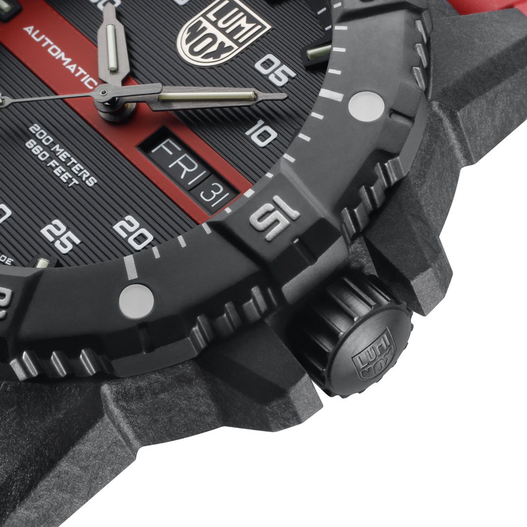 Luminox 3876.RB Watch - MASTER CARBON SEAL AUTOMATIC 3860 SERIES (Image 5)