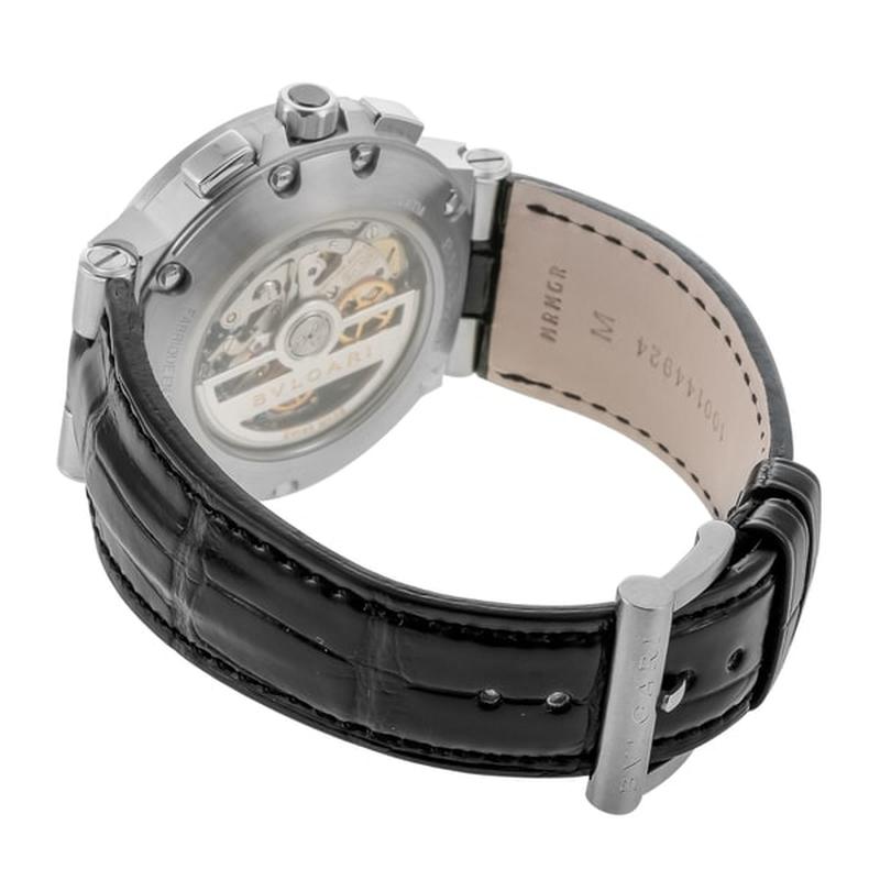 BVLGARI DG41BSLDCH Watch - DIAGONO Black Parallel Import 2-Year Warranty (Image 4)