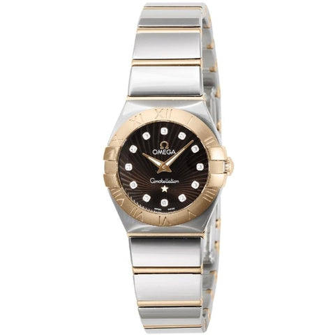 Omega Constellation Women's Metal Bracelet Parallel Import 5-Year Warranty 123.20.24.60.63.002
