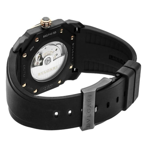 BVLGARI BGO41PBBSGVD Watch - Men's Rubber Strap Parallel Import Watch 2-Year Warranty (Image 4)