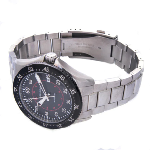 Hamilton H76755135 Watch - Khaki Aviation Khaki Pilot GMT Auto (Image 5)
