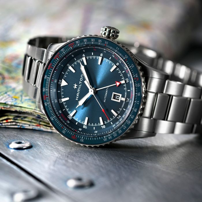 Hamilton H76715140 Watch - Khaki Aviation Converter Auto GMT (Image 5)