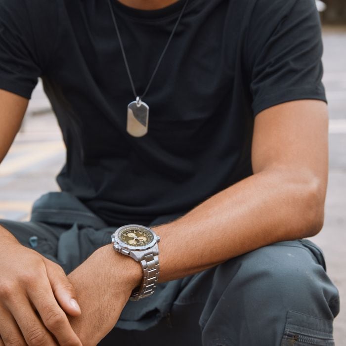 Hamilton H77932160 Watch - Khaki Aviation X-Wind GMT Chrono Quartz (Image 5)