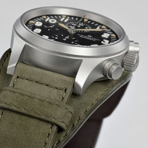 Hamilton H71706830 Watch - Khaki Field Auto Chrono (Image 5)