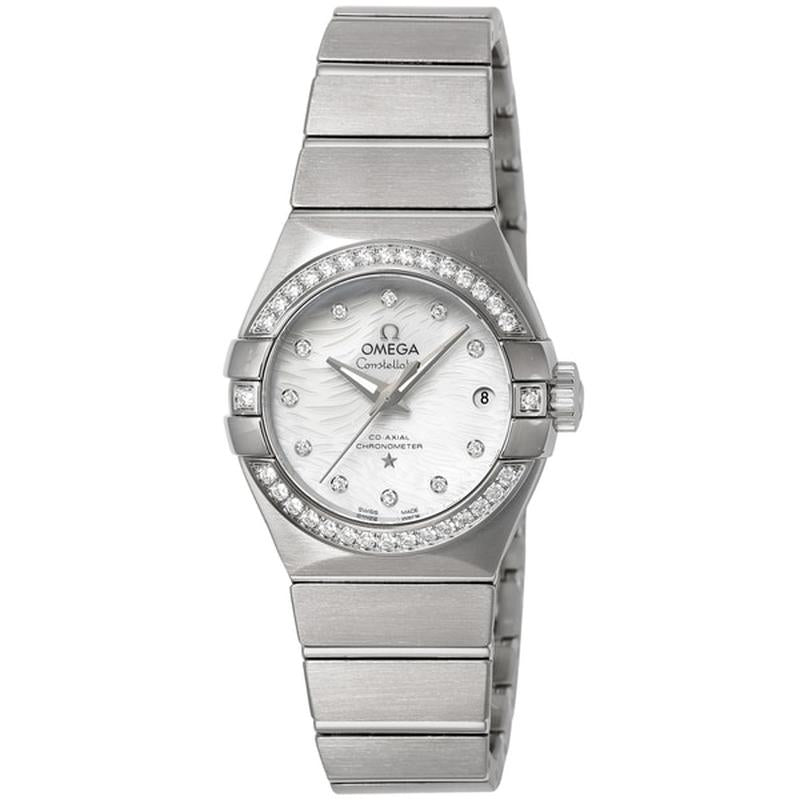OMEGA 123.15.27.20.55.003 Watch - Constellation Plume White 5-Year Warranty [Parallel Import]