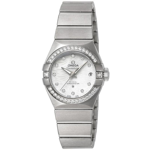 OMEGA 123.15.27.20.55.003 Watch - Constellation Plume White 5-Year Warranty [Parallel Import]