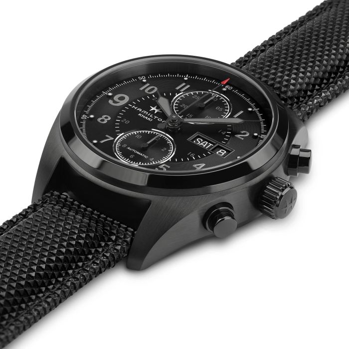 Hamilton H71626735 Watch - Khaki Field Auto Chrono (Image 5)