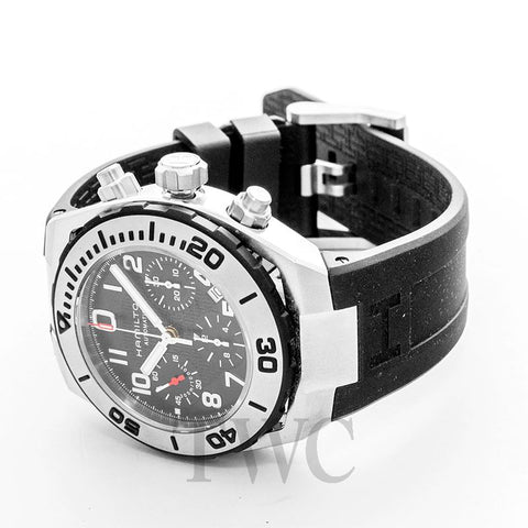 Hamilton H78716333 Watch - Khaki ネイビー Khaki Navy Sub Auto Chrono (Image 5)