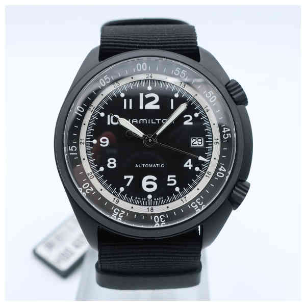 Hamilton H80485835 Watch - Khaki Aviation Pilot Pioneer Aluminium Auto (Image 3)