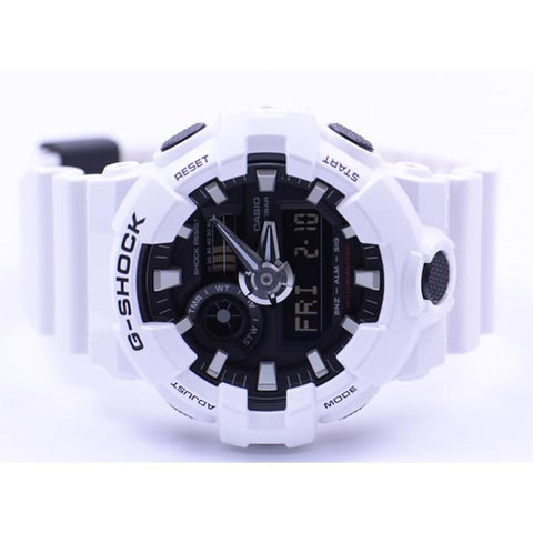 Casio GA-700-7AJF Analog/Digital Combination Model - White