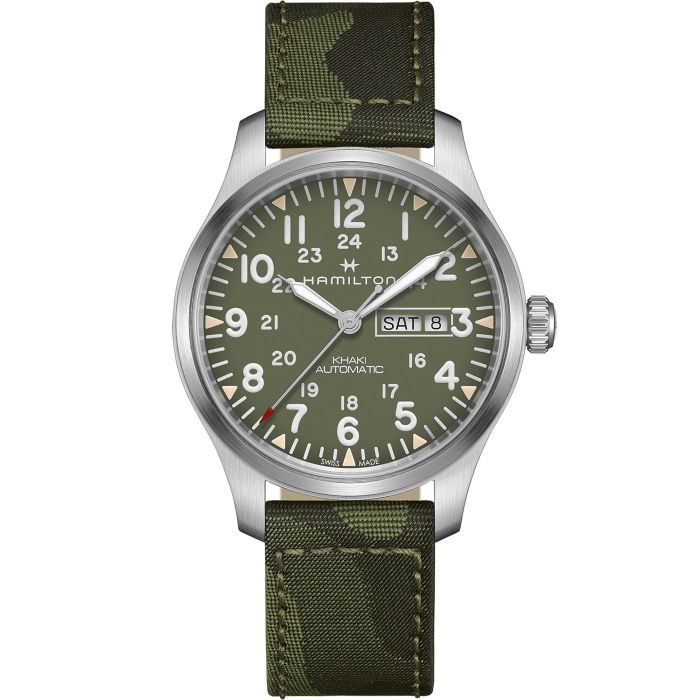 Hamilton H70535061 Watch - Khaki Field Khaki Field Day-Date