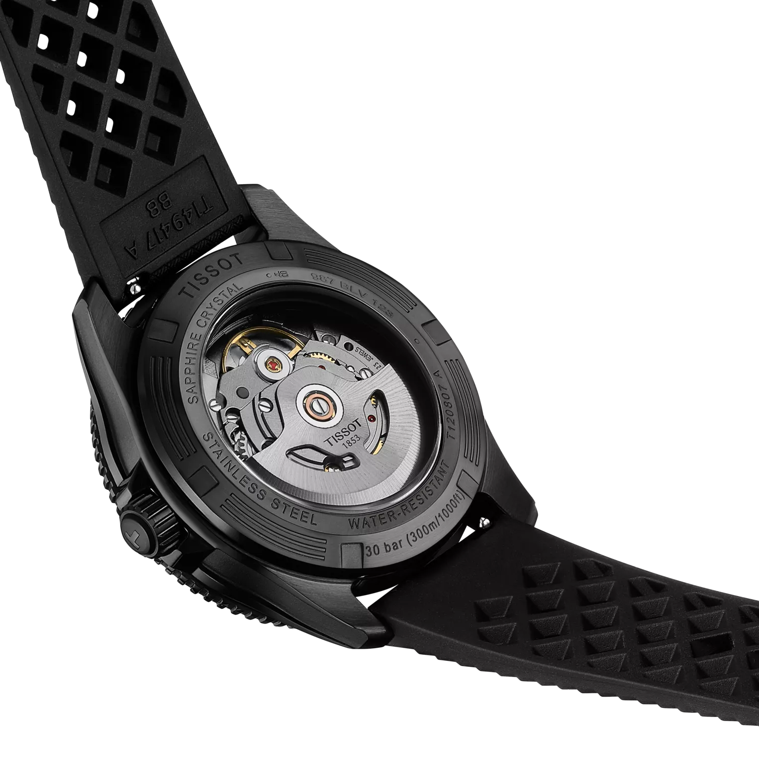 TISSOT T120.807.37.041.00 Watch - Swiss Automatic Movement Sapphire Crystal Water Resistant Elegant Design (Image 6)