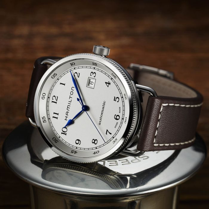Hamilton H77715553 Watch - Khaki Navy Pioneer Auto (Image 8)