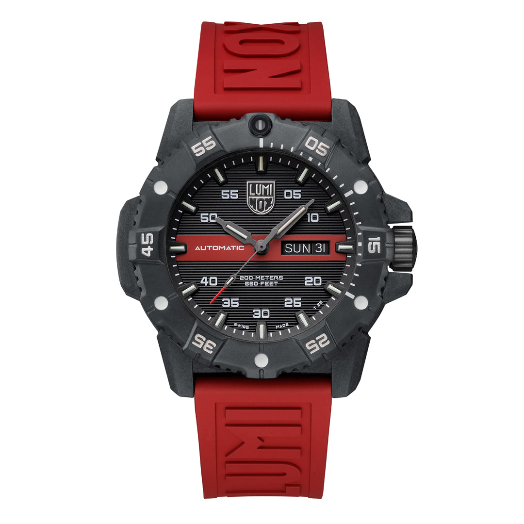 Luminox 3876.RB Watch - MASTER CARBON SEAL AUTOMATIC 3860 SERIES (Image 2)