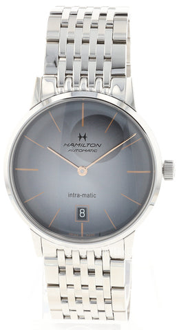 Hamilton H38455181 Watch - American Classic Intra-Matic Auto (Image 9)