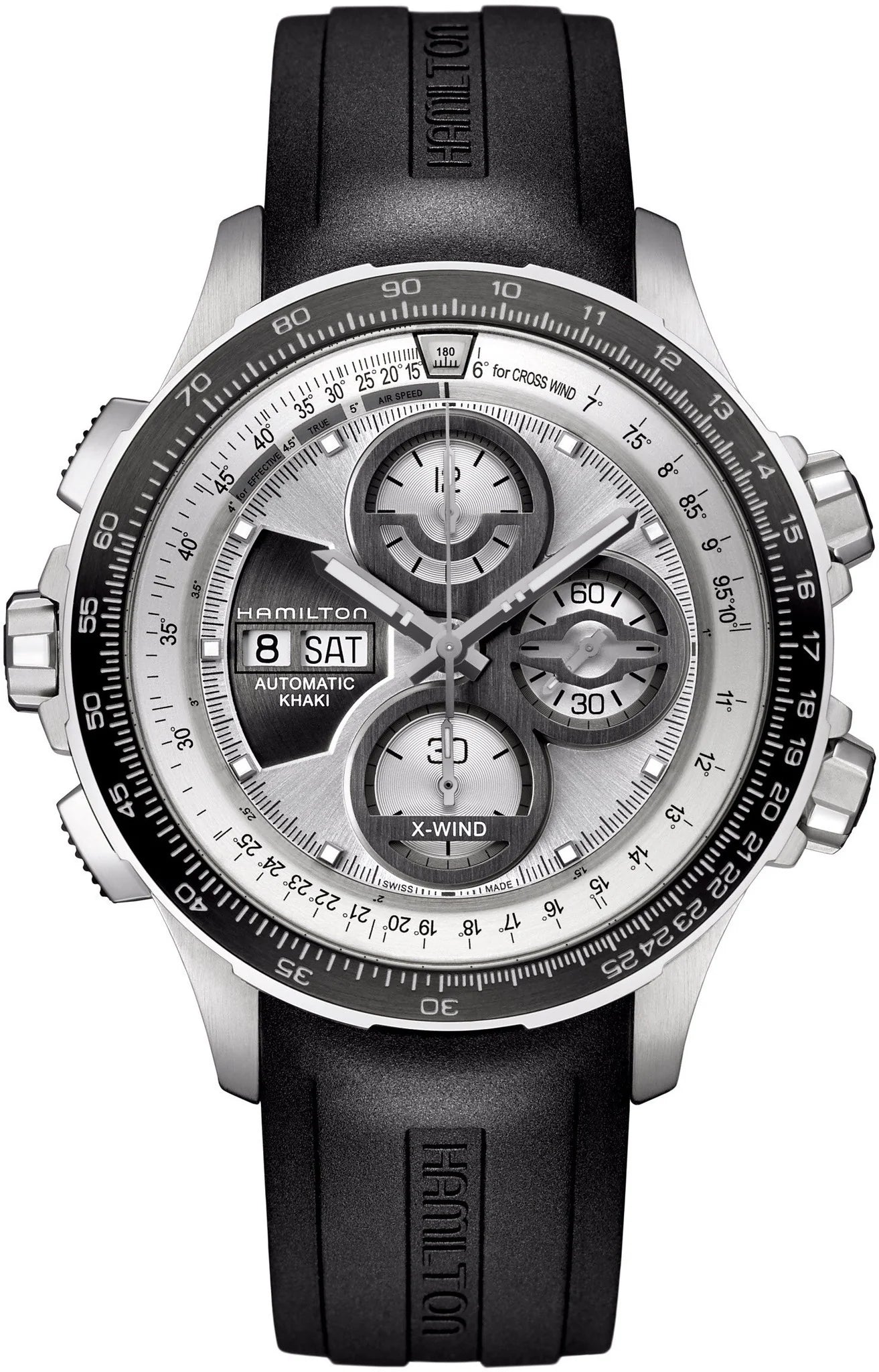 Hamilton H77726351 Watch - Khaki Aviation X-Wind Auto Chrono (Image 3)