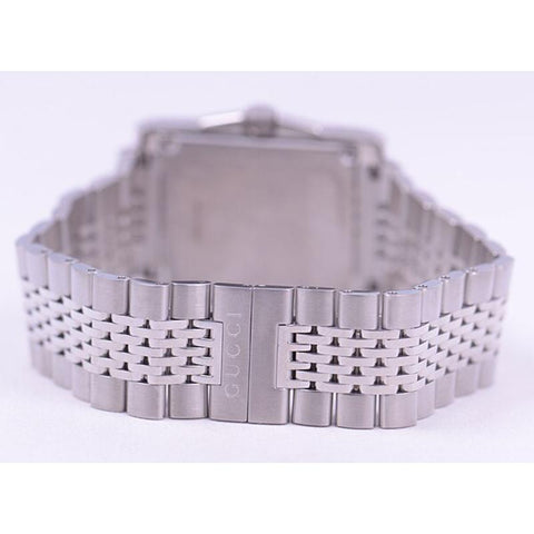 GUCCI Rectangle 2-Year Warranty Silver YA138403 [Parallel Import]