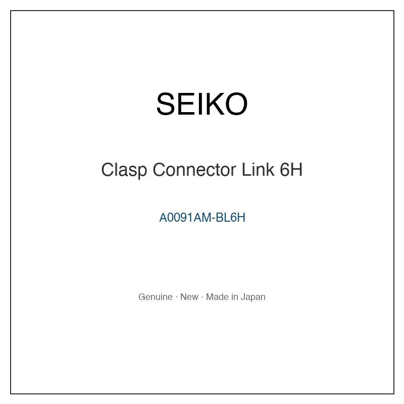 SEIKO A0091AM-BL6H Watch Parts
