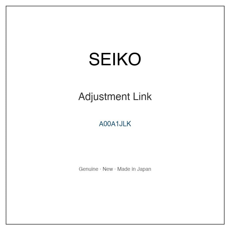 SEIKO A00A1JLK Watch Parts