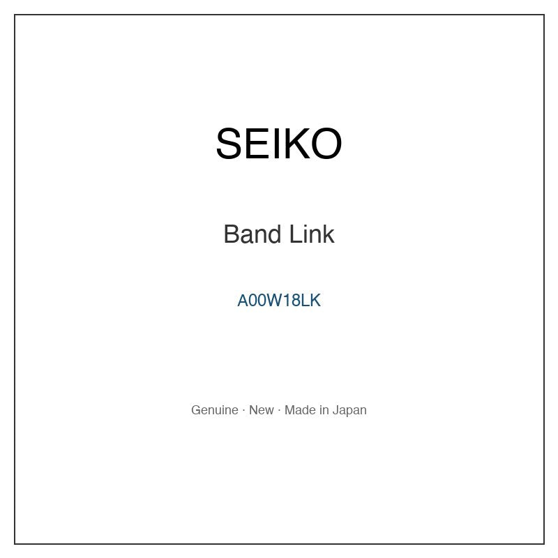 SEIKO A00W18LK Watch Parts