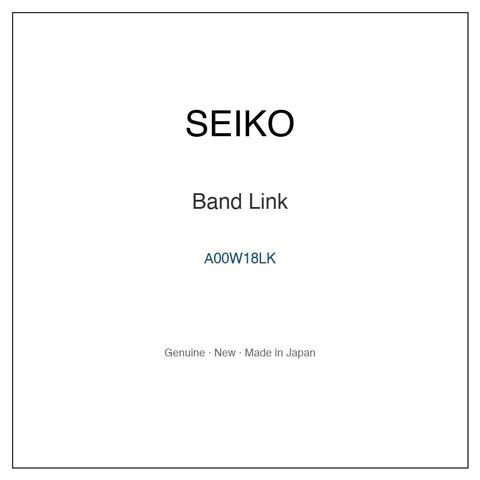 SEIKO A00W18LK Watch Parts