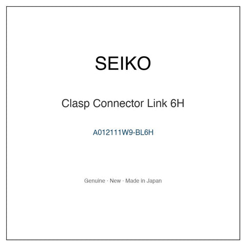 SEIKO A012111W9-BL6H Watch Parts