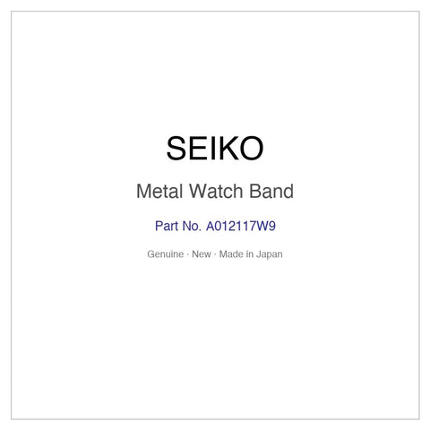 SEIKO A012117W9 Metal Watch Band for SBGC219 SBGC219G and More Models