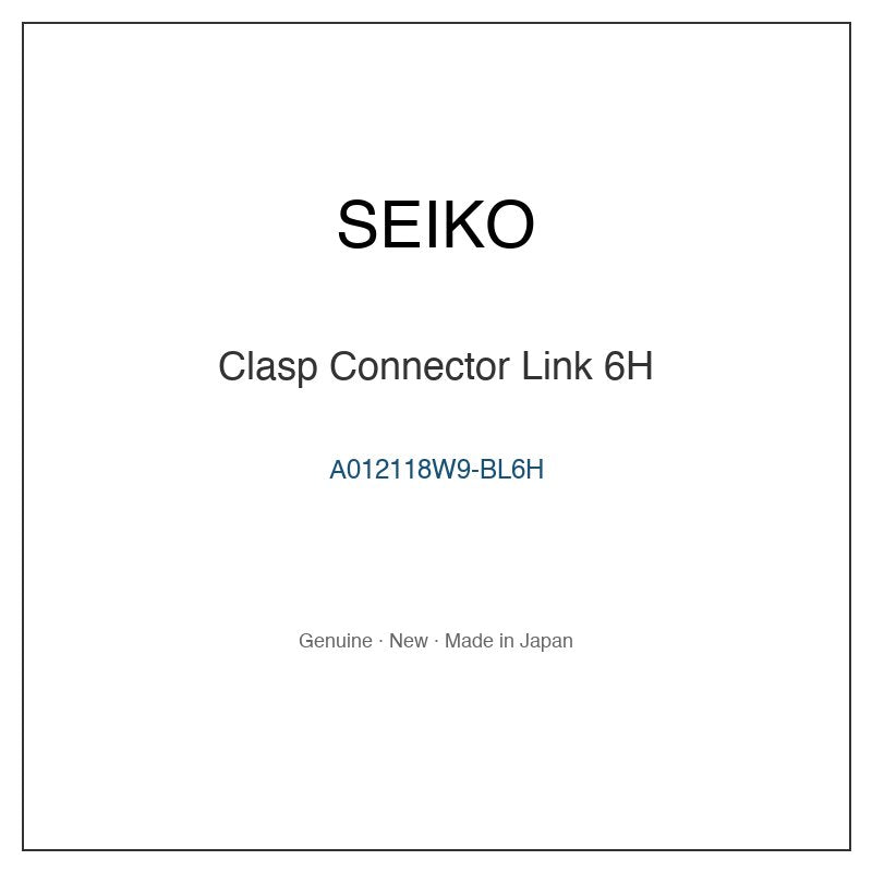 SEIKO A012118W9-BL6H Watch Parts